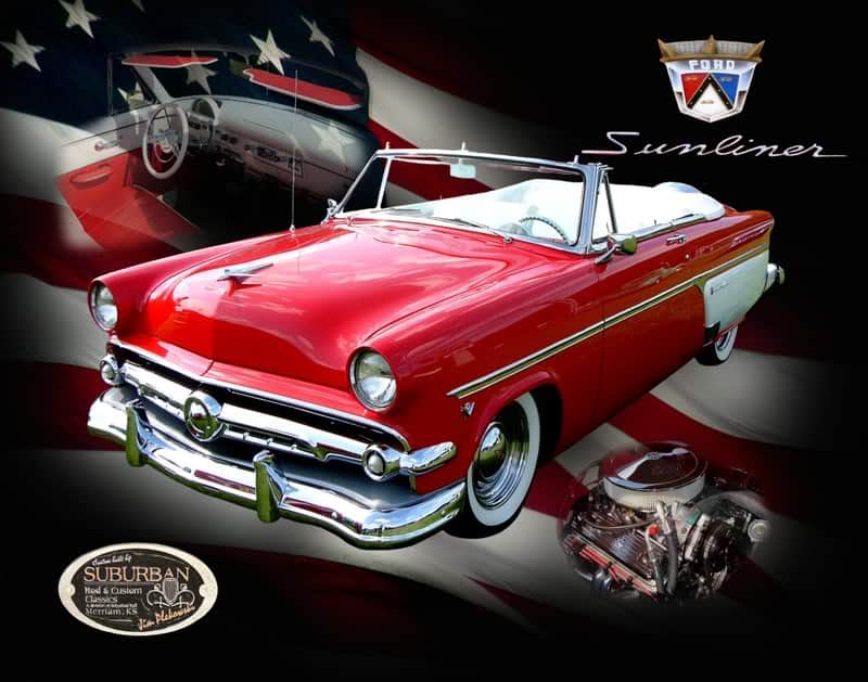1954 Ford Sunliner Convertible
