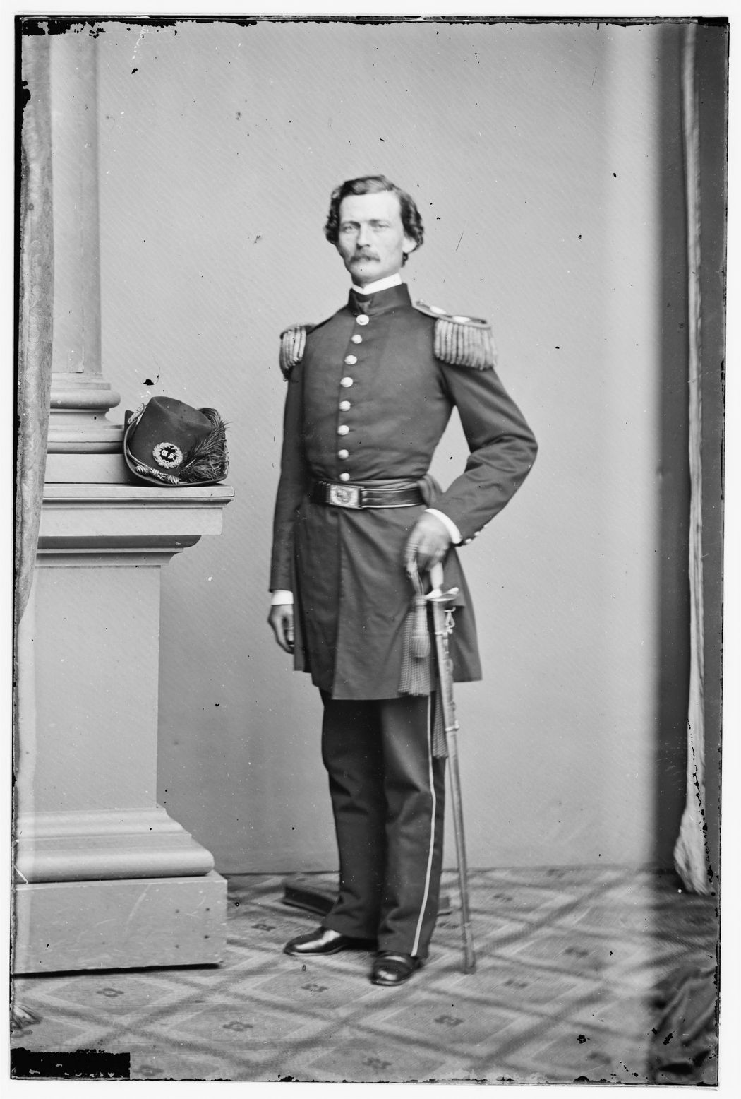 Provost Marshal General James B. Fry, from the Library of Congress.