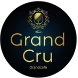 Het is een logo voor een restaurant genaamd grand cru.
