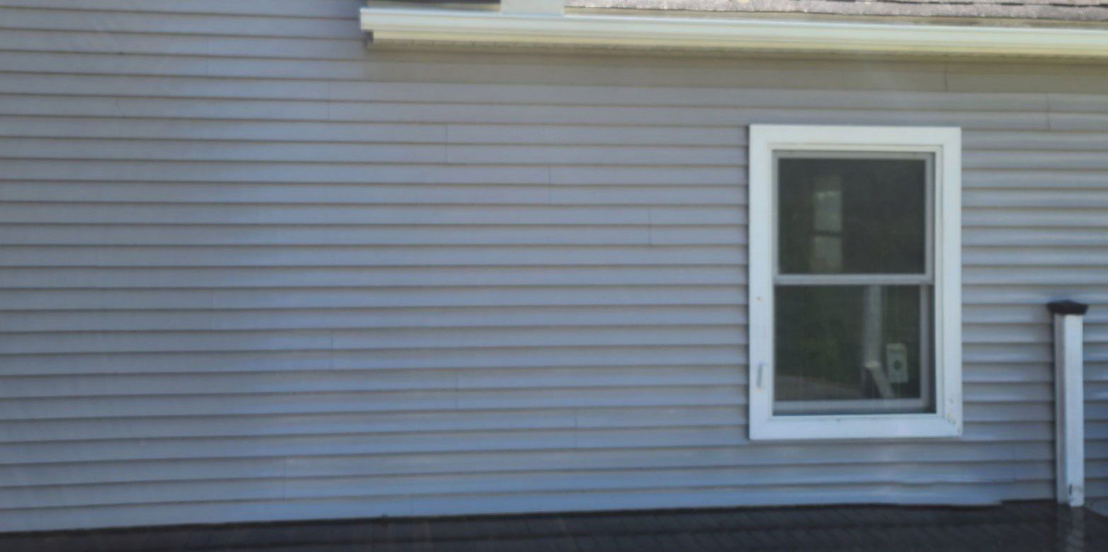 After Cleaning Vinyl Siding — Sutton MA — Nu-England Service Co