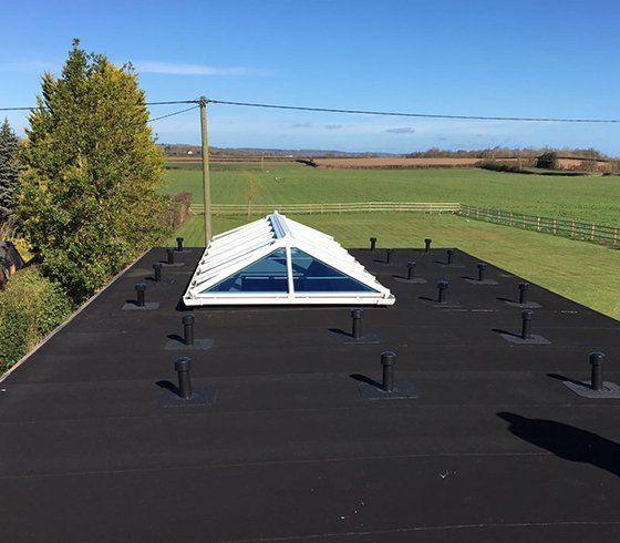 Durable EPDM rubber roofing
