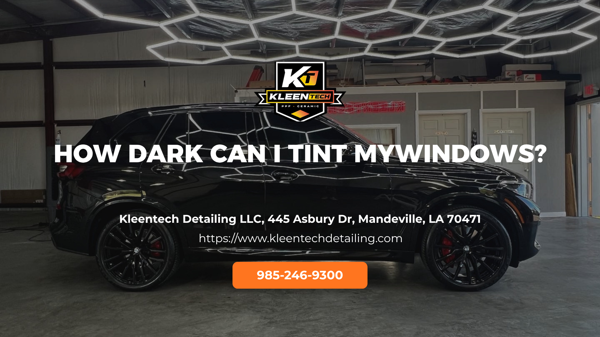 How Dark Can I Tint My Windows?