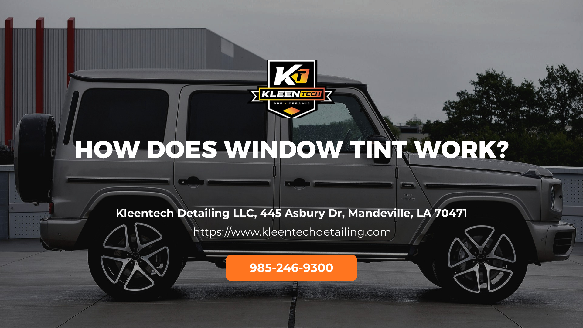 how does window tint work