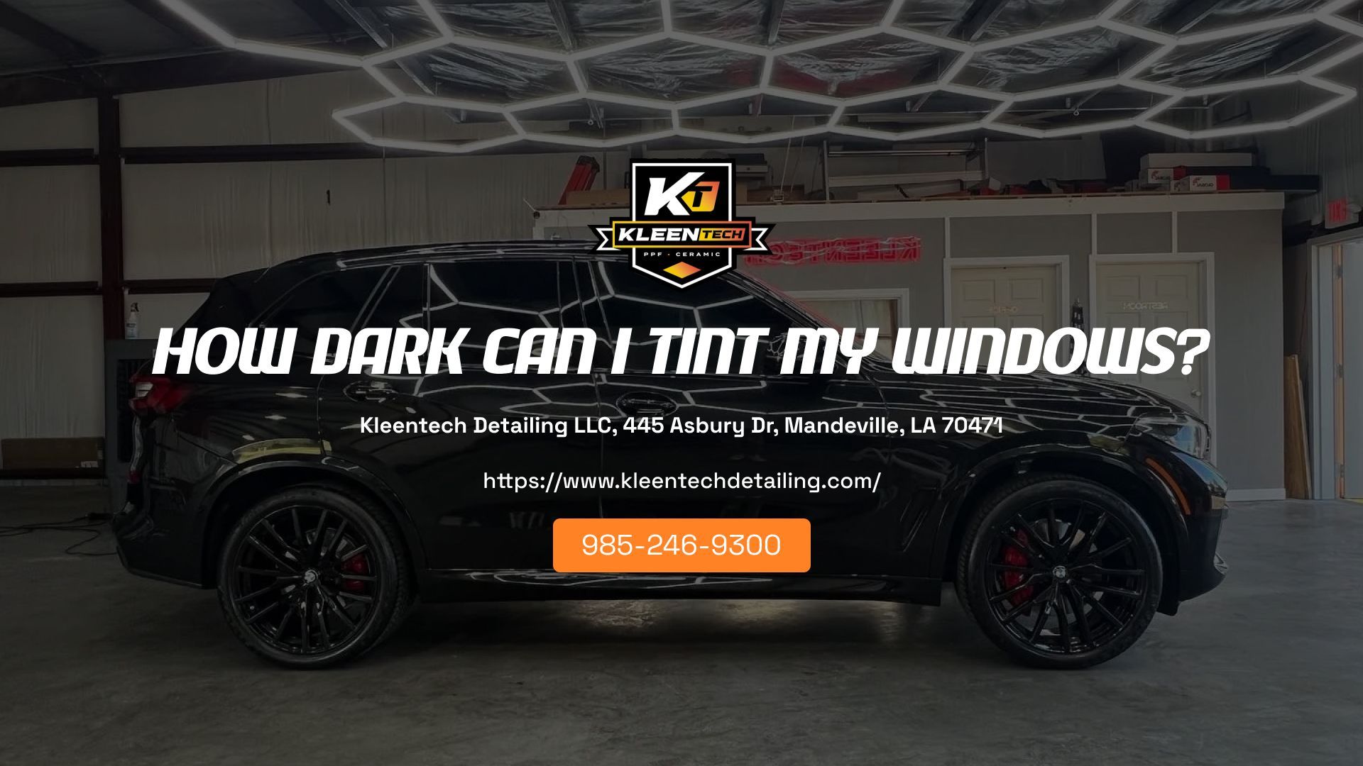 How Dark Can I Tint My Windows?