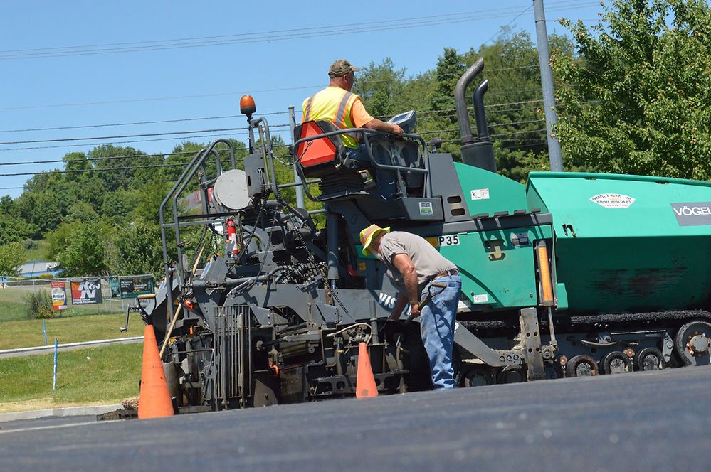 Paving Equipment — Cambridge, OH — Parnell & Associates