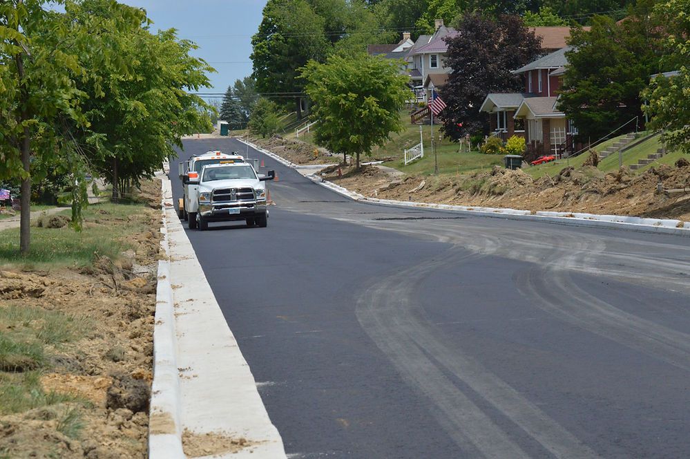 New Asphalt Road — Cambridge, OH — Parnell & Associates