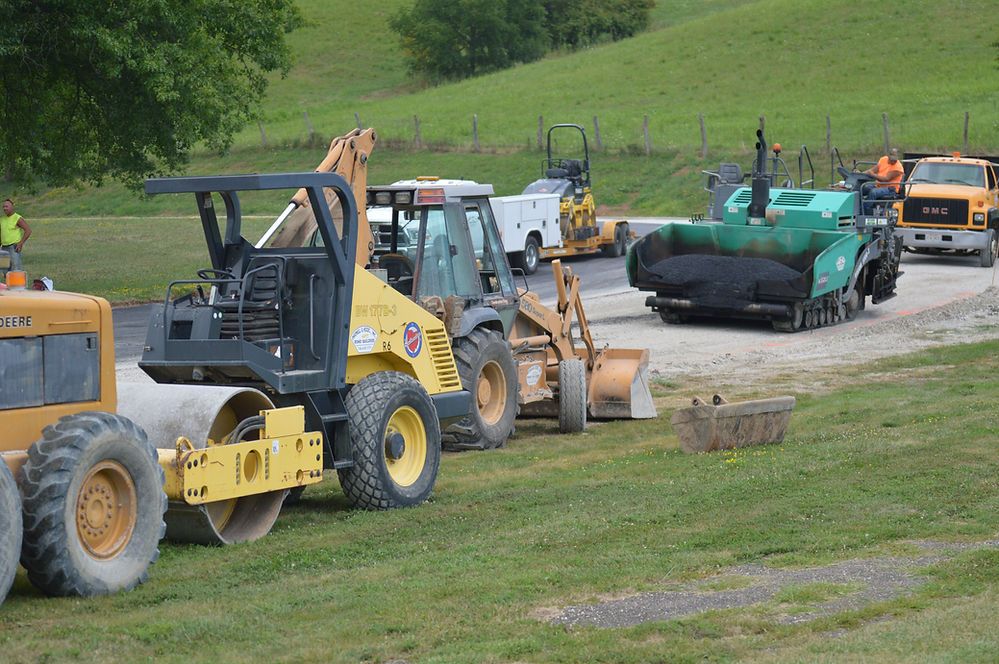 Preparing for Road Paving — Cambridge, OH — Parnell & Associates