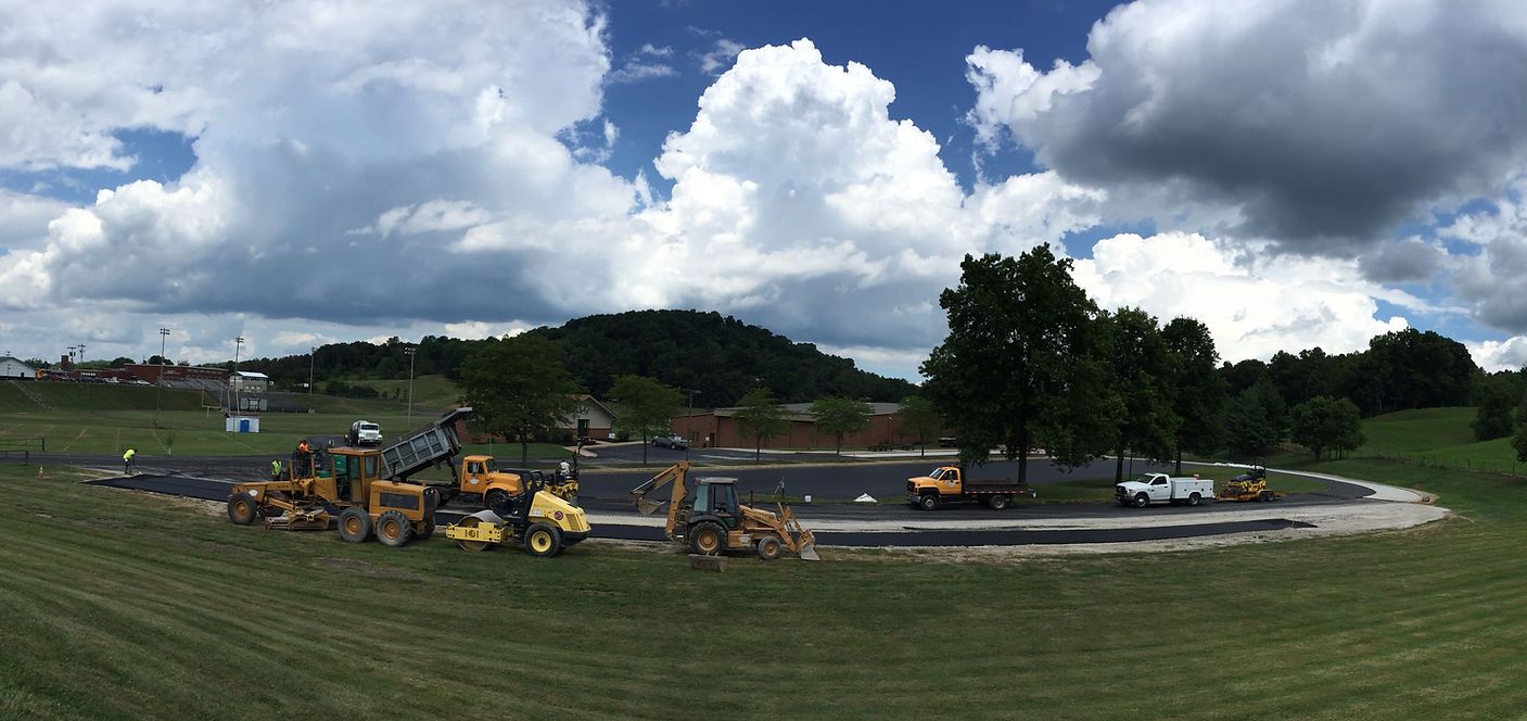 Heavy Machines for Paving — Cambridge, OH — Parnell & Associates