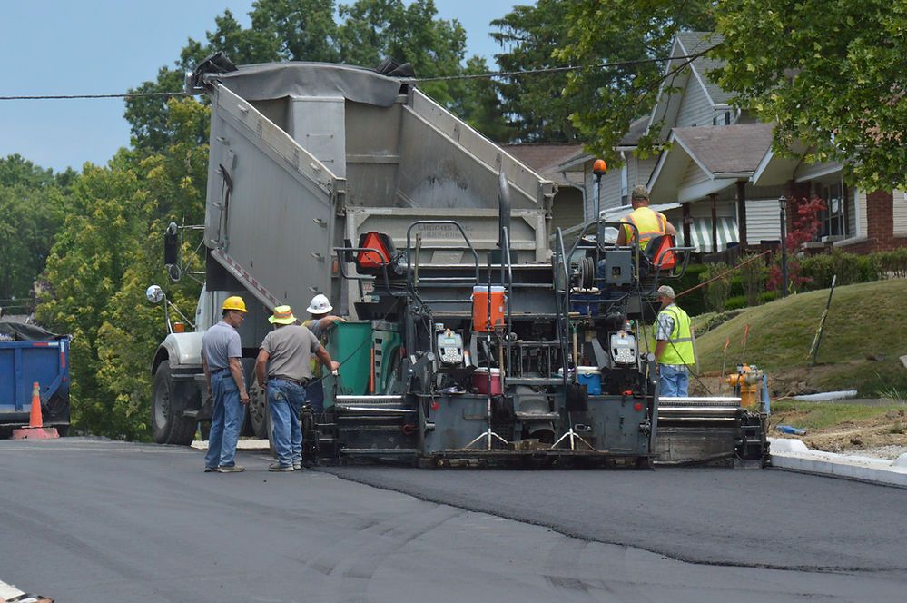 Residential Asphalt Road — Cambridge, OH — Parnell & Associates