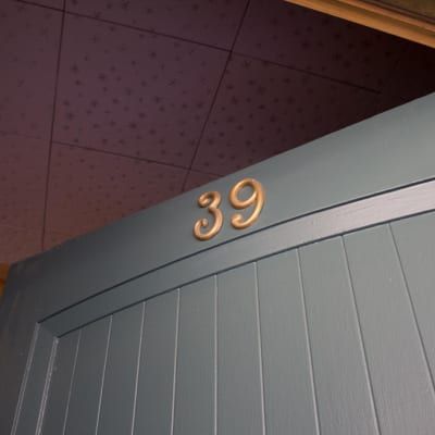 A door with the number 39 on it