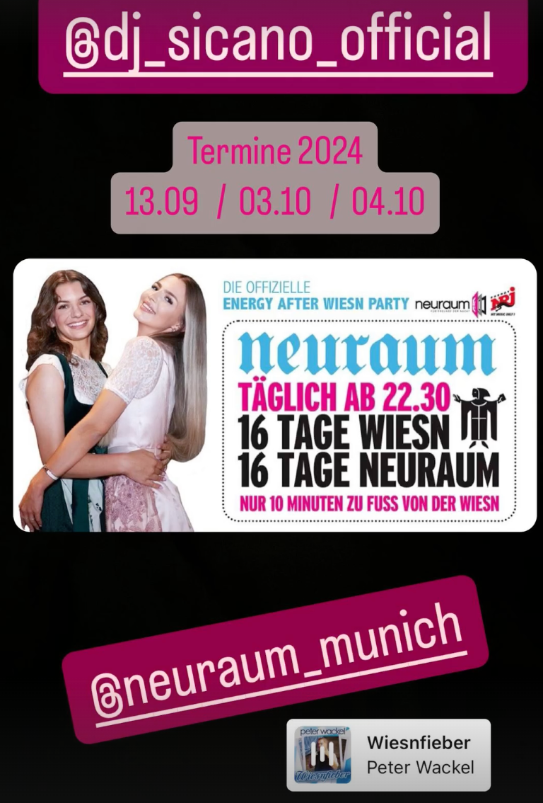 Ein Plakat für den Neuraum München zeigt zwei sich umarmende Frauen