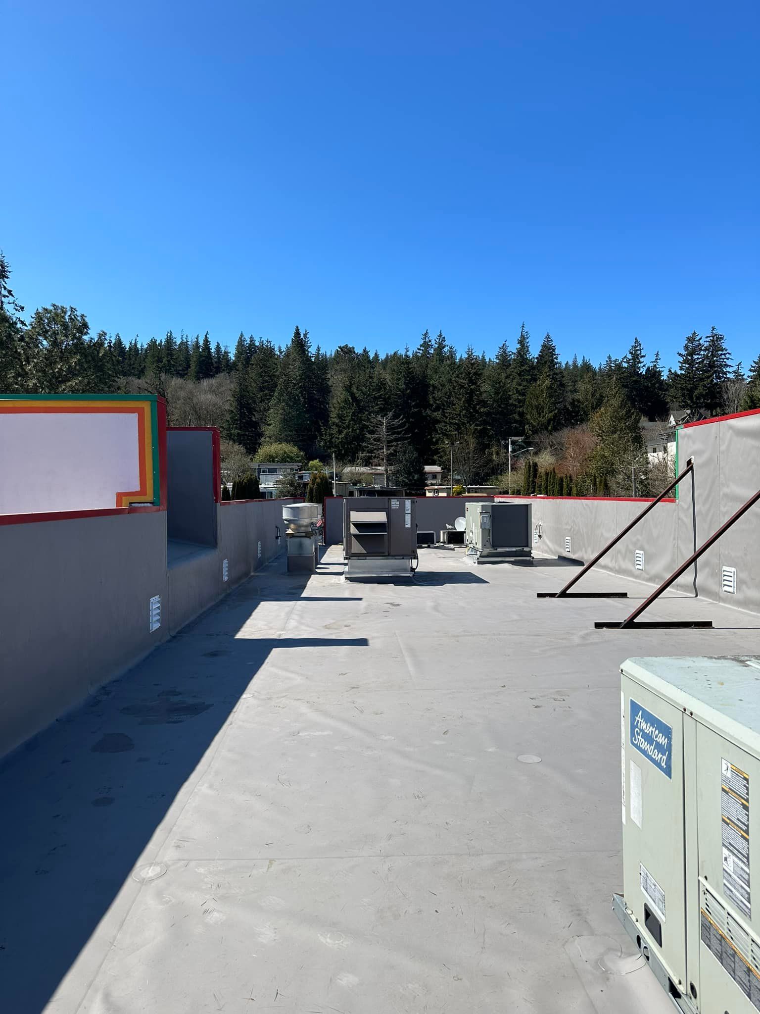 AFTER: El Agave's  new TPO- Flat Roof