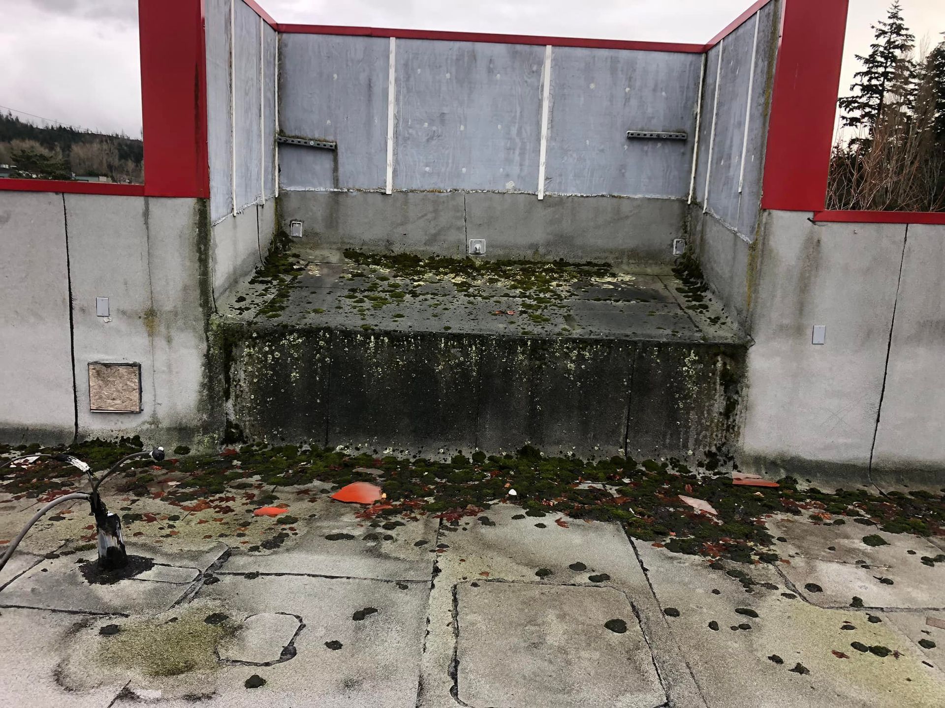 BEFORE:  El Agave roof replacement