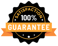 100% guarantee logo