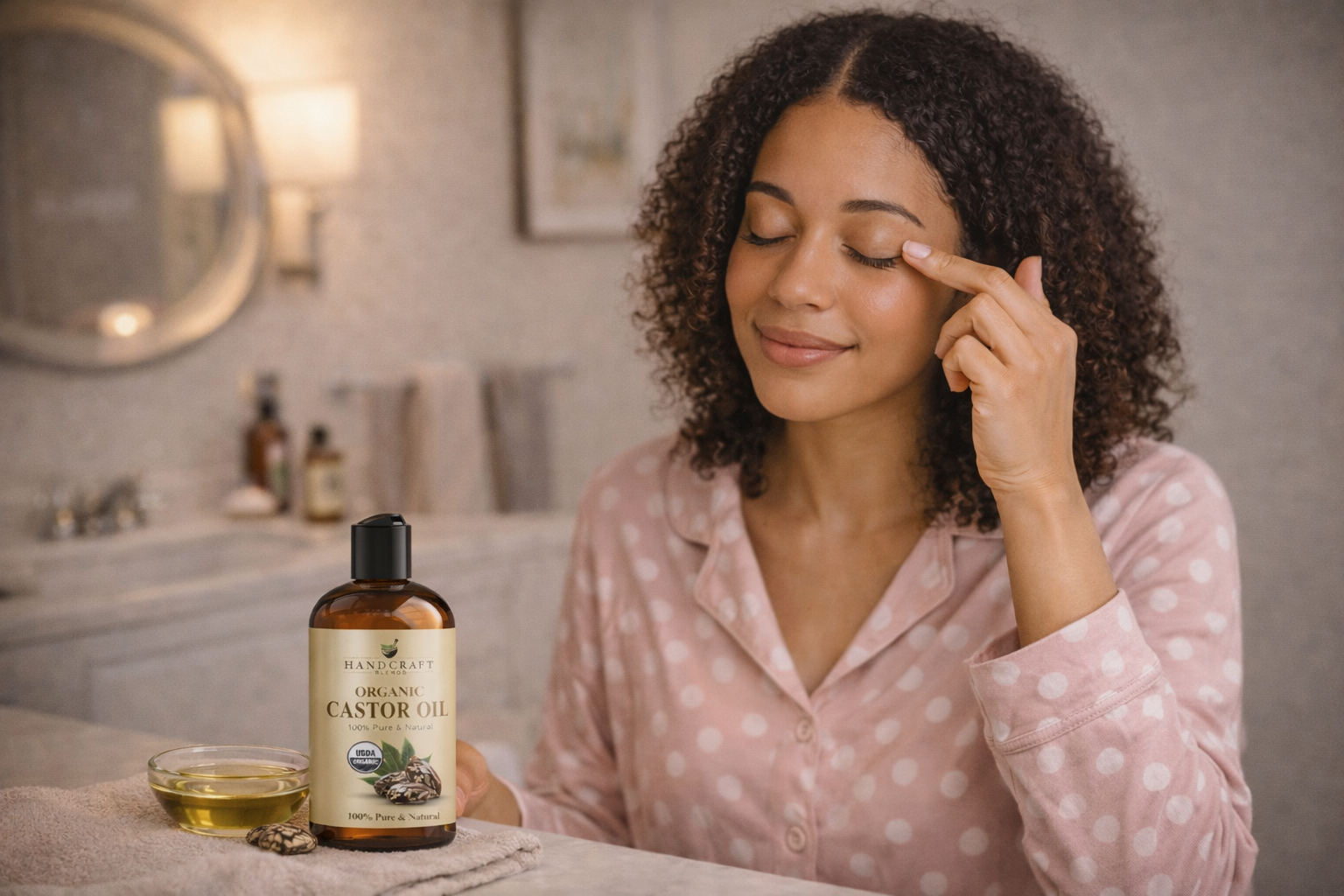 castor oil skincare routine