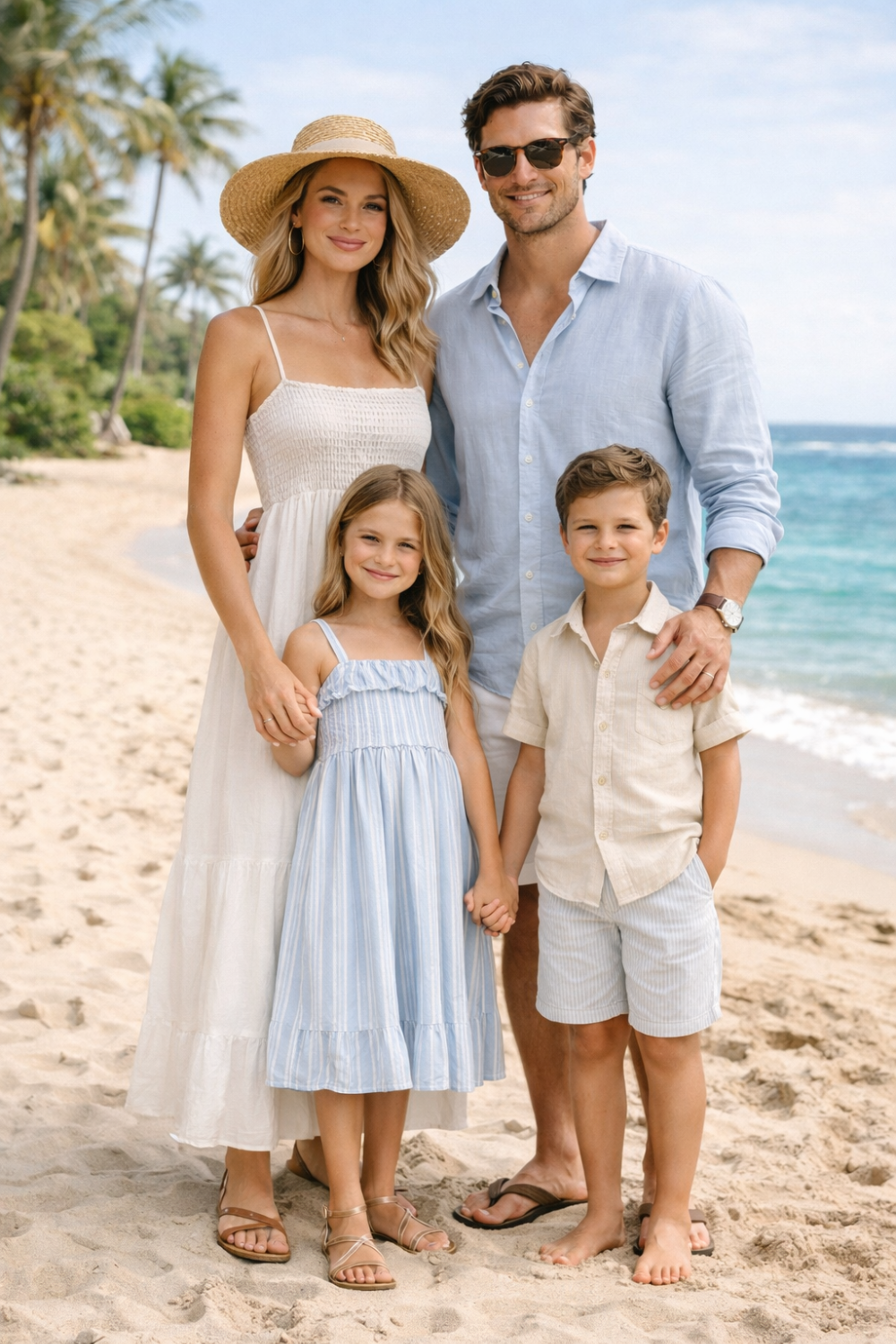 family tropical visit