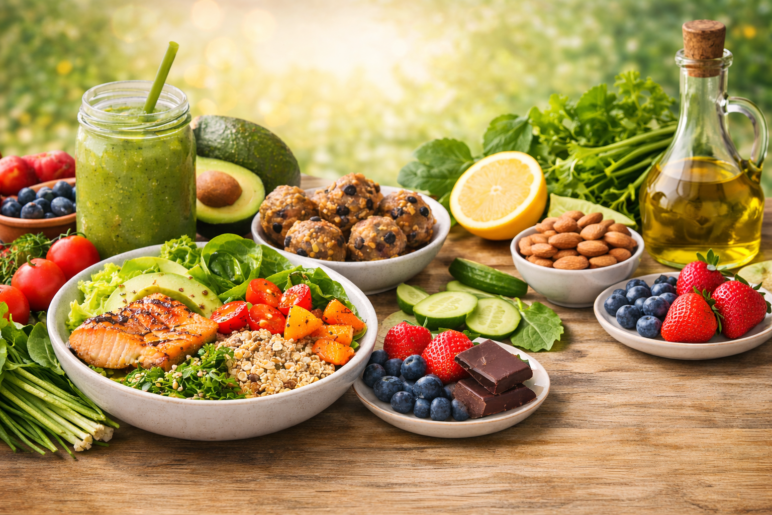 Fuel your body with colorful whole foods from nature