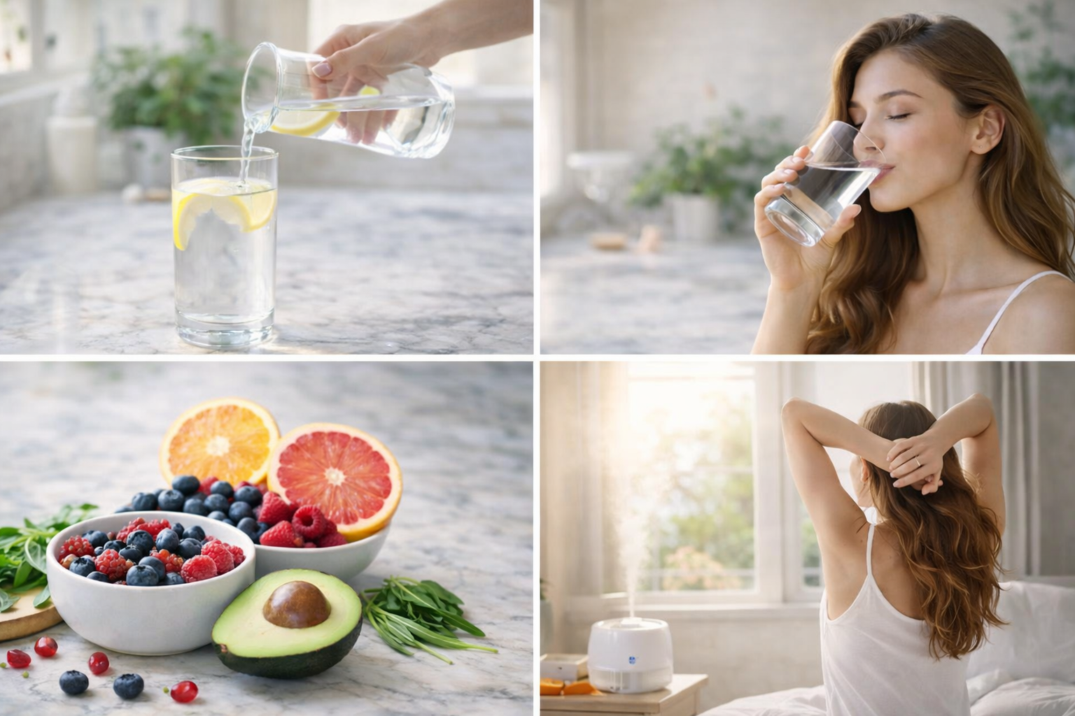 Healthy lifestyle essentials in harmony