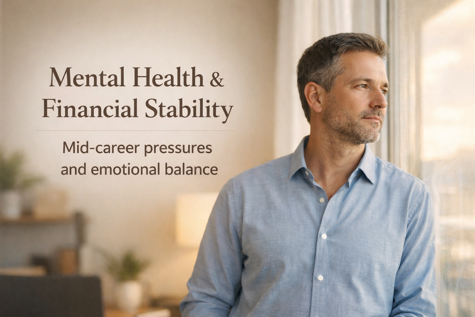 Mental health and financial stress in mid-career professionals