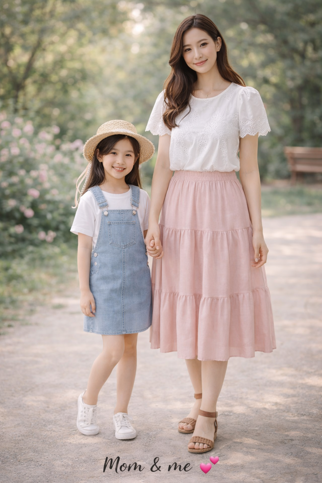mother daughter Easter outing dresswear