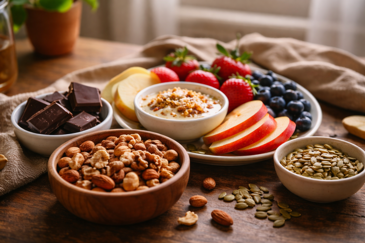 Nourishing Foods & Stress-Supportive Snacks

