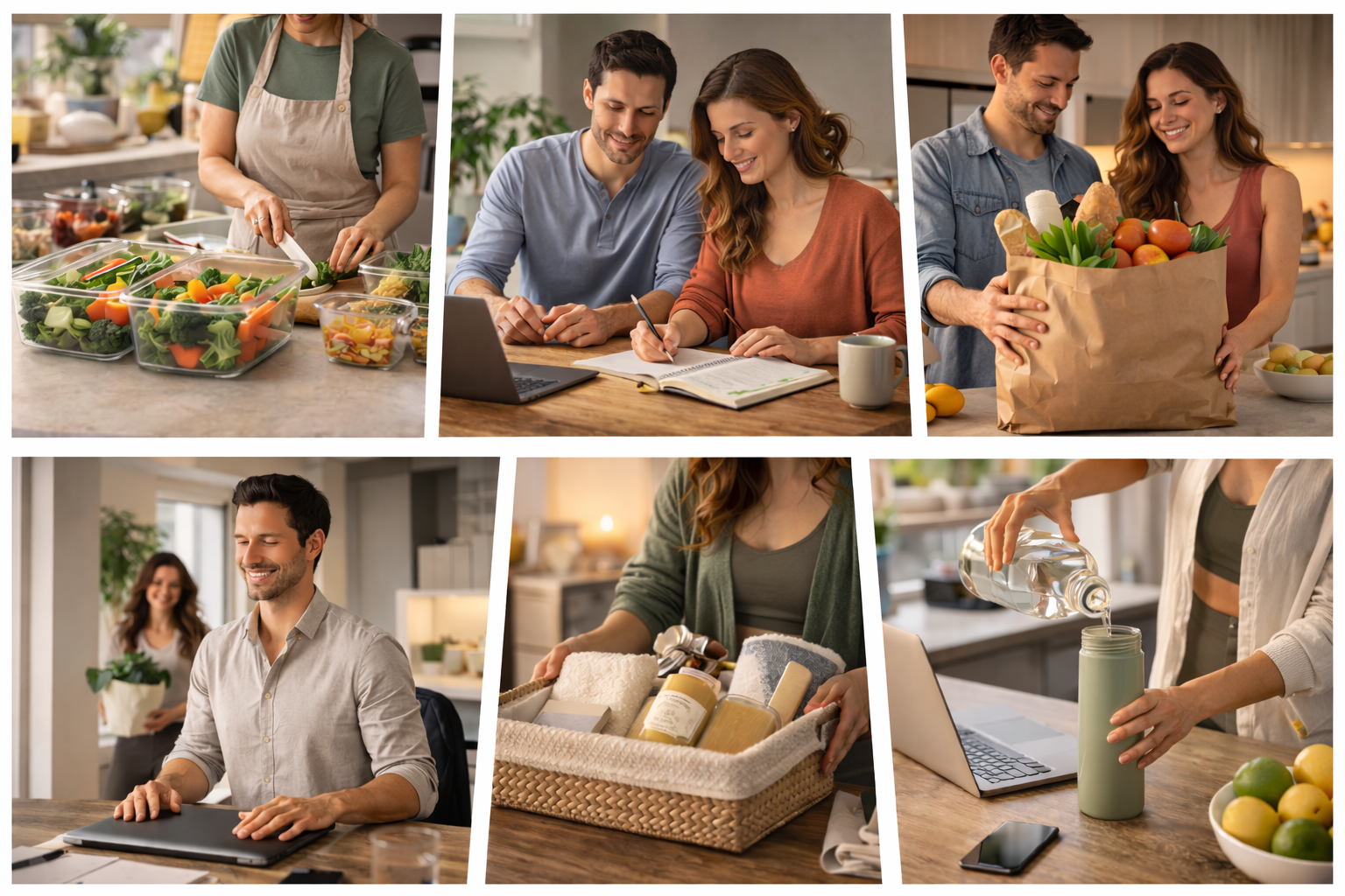 reset Preparing for a productive week together