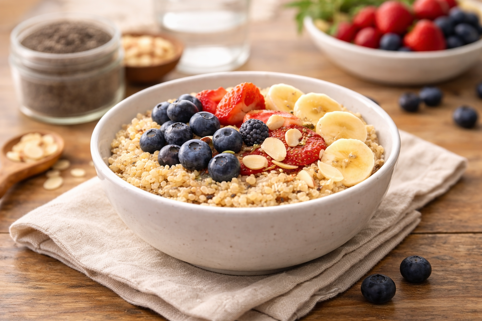 Quinoa Berry Glow Bowl