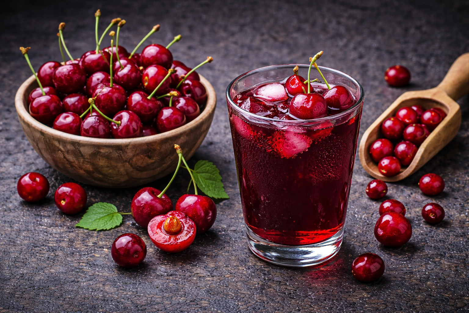 Tart cherries and cherry juice delight