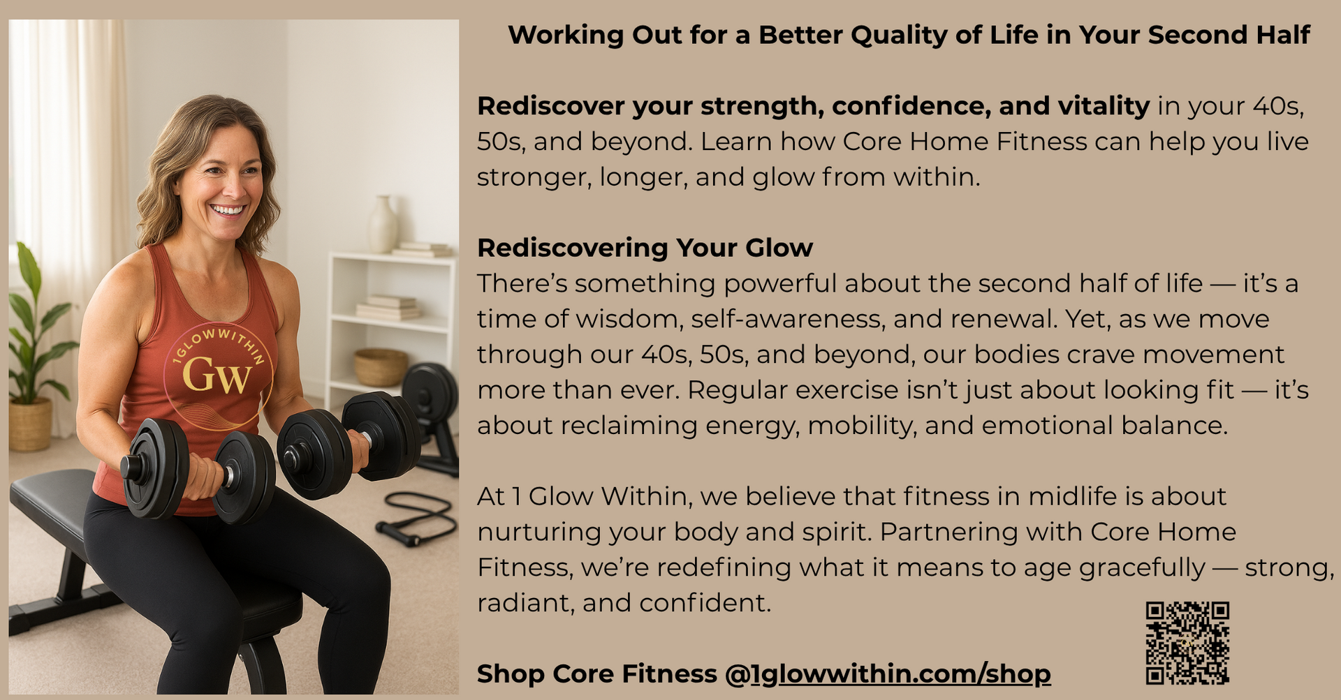 core fitness, 1glowwithin, glow, workout, wellness
