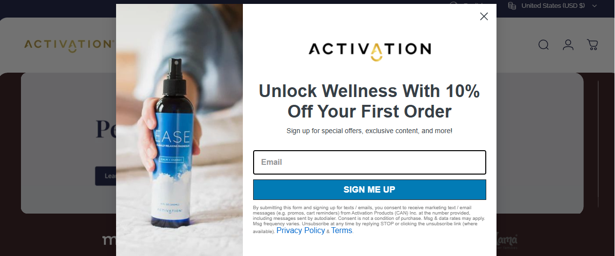 Activation Products, natural supplements, marine phytoplankton, pure iodine, magnesium spray, cold-pressed oils, health and wellness, vitality support