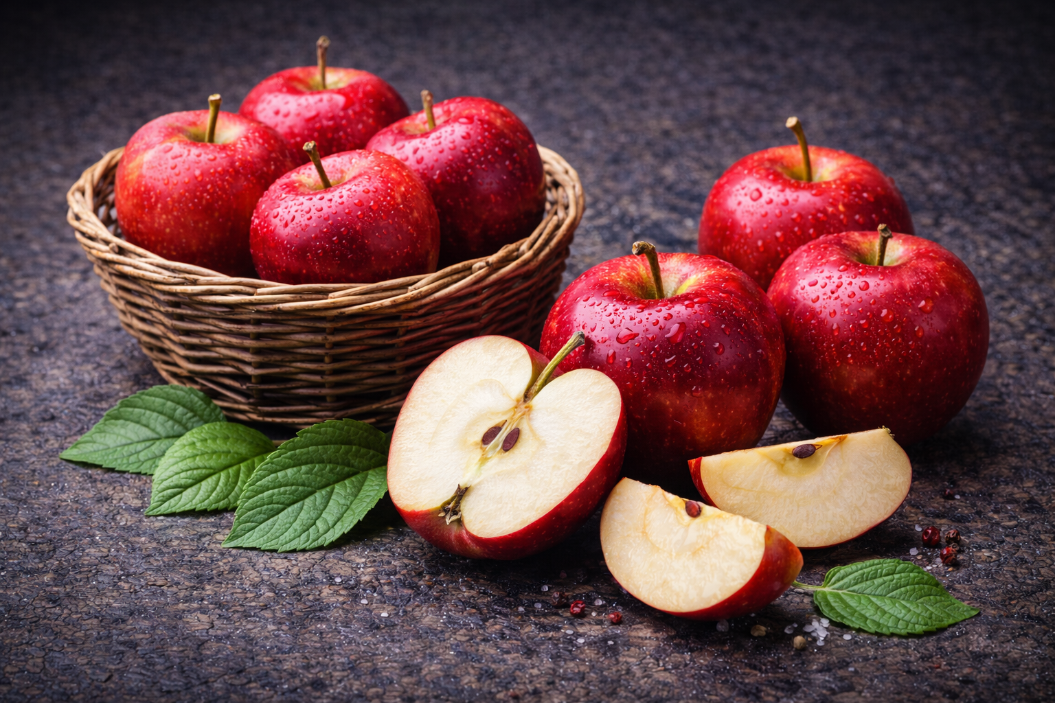 red apples superfood
