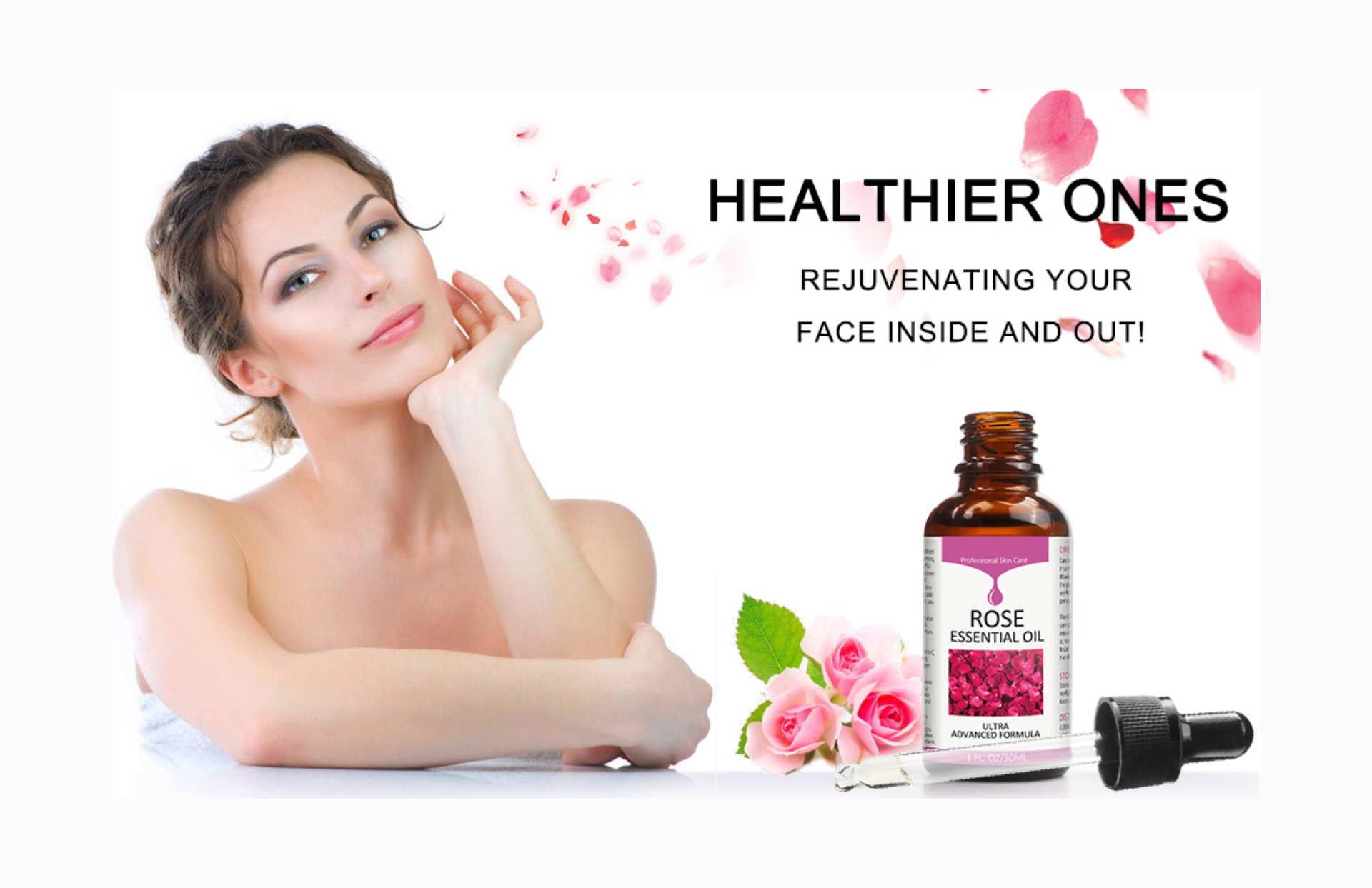 facial oil Amazon • natural skincare oil • glow serum with rose quartz