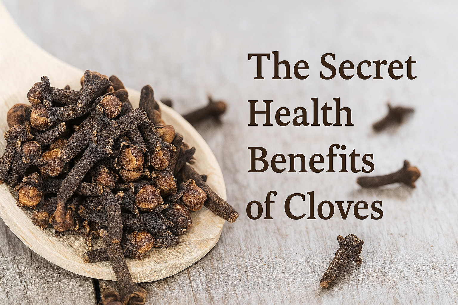 the secret health benefits of cloves, clove oil and clove tea