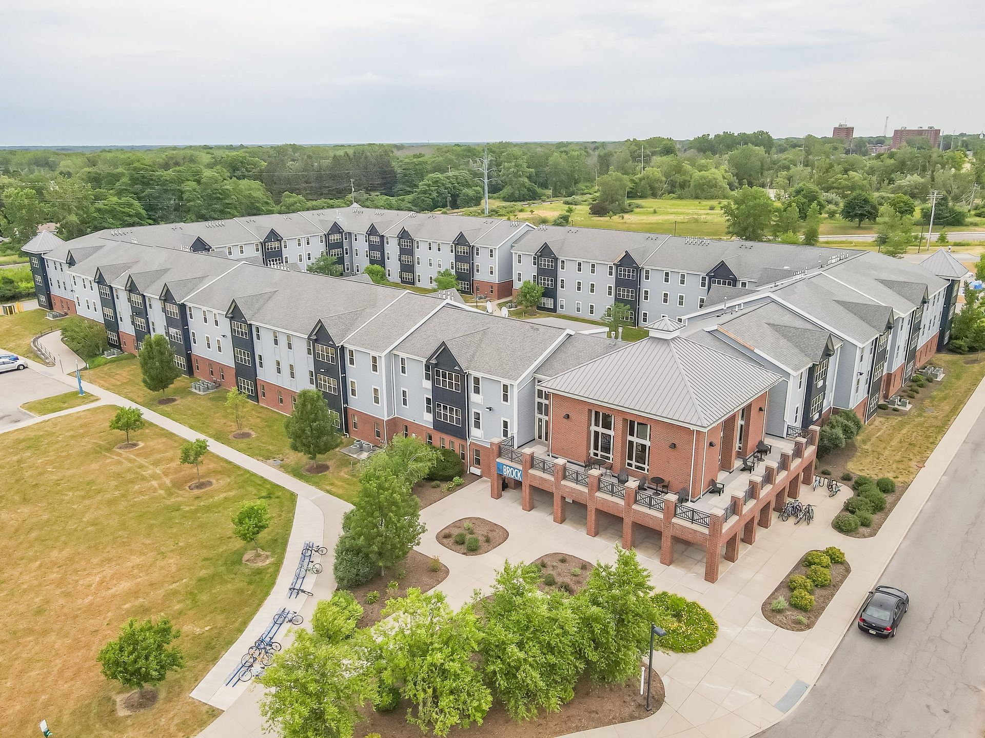 Enclave at Brockport aerial shot