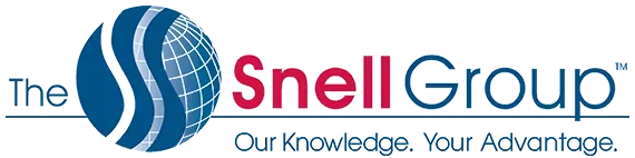 Un logo pour le groupe snell notre connaissance votre avantage