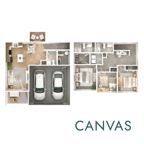 Canvas floor plan
