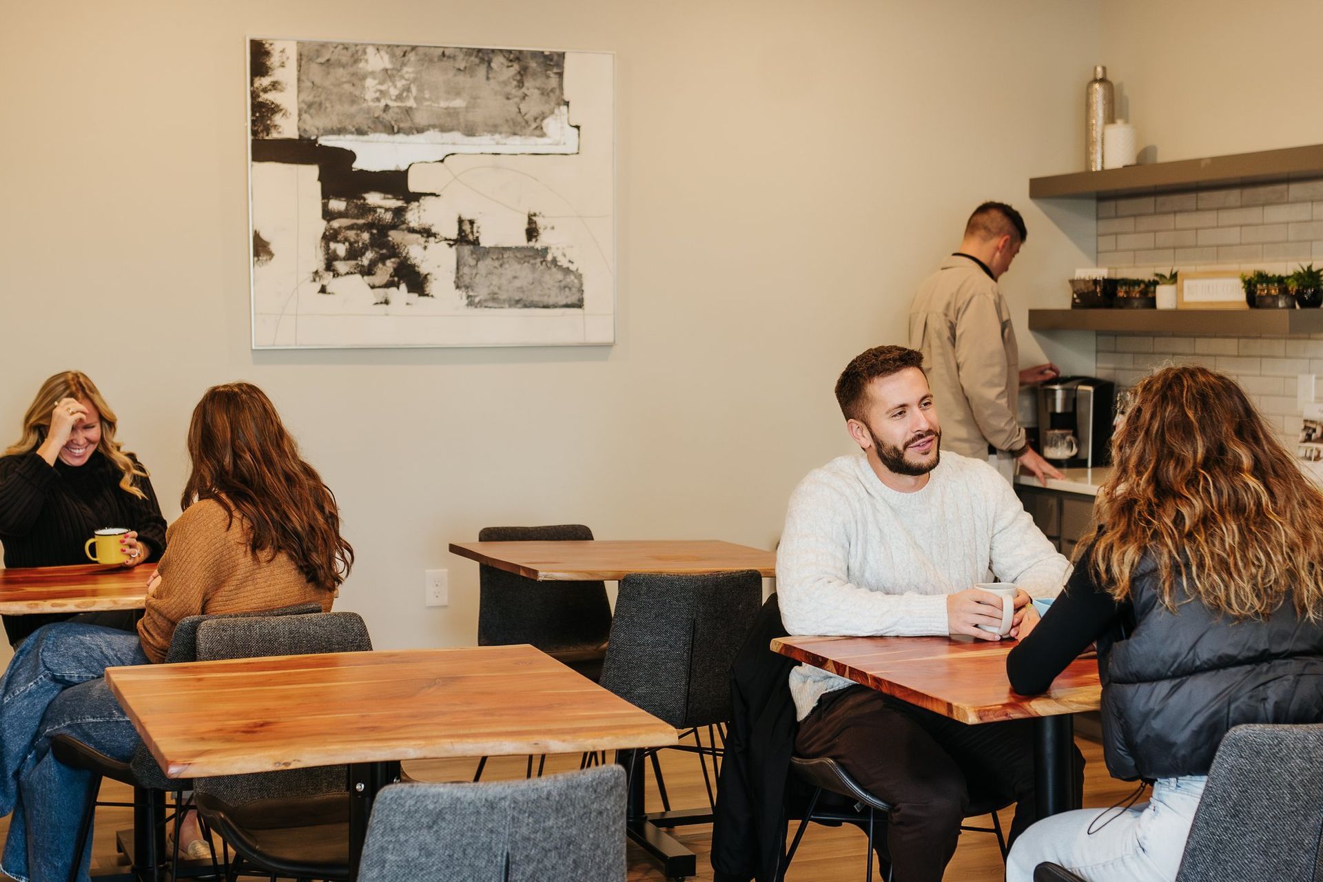 Community Room with Residents