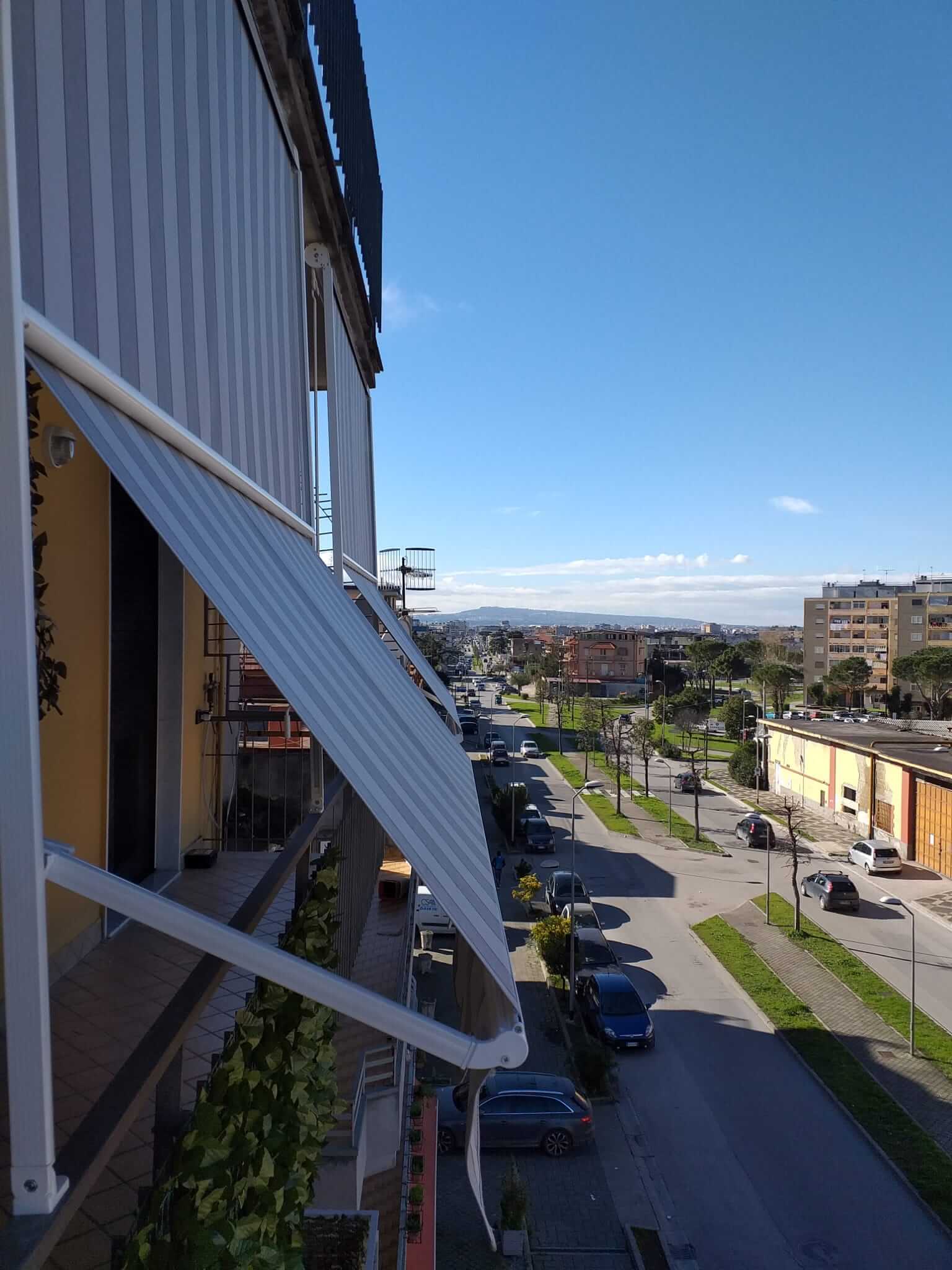 tende da sole con braccio