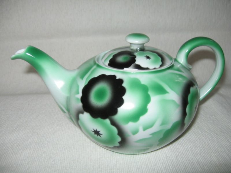 Magnificent German Deco teapot