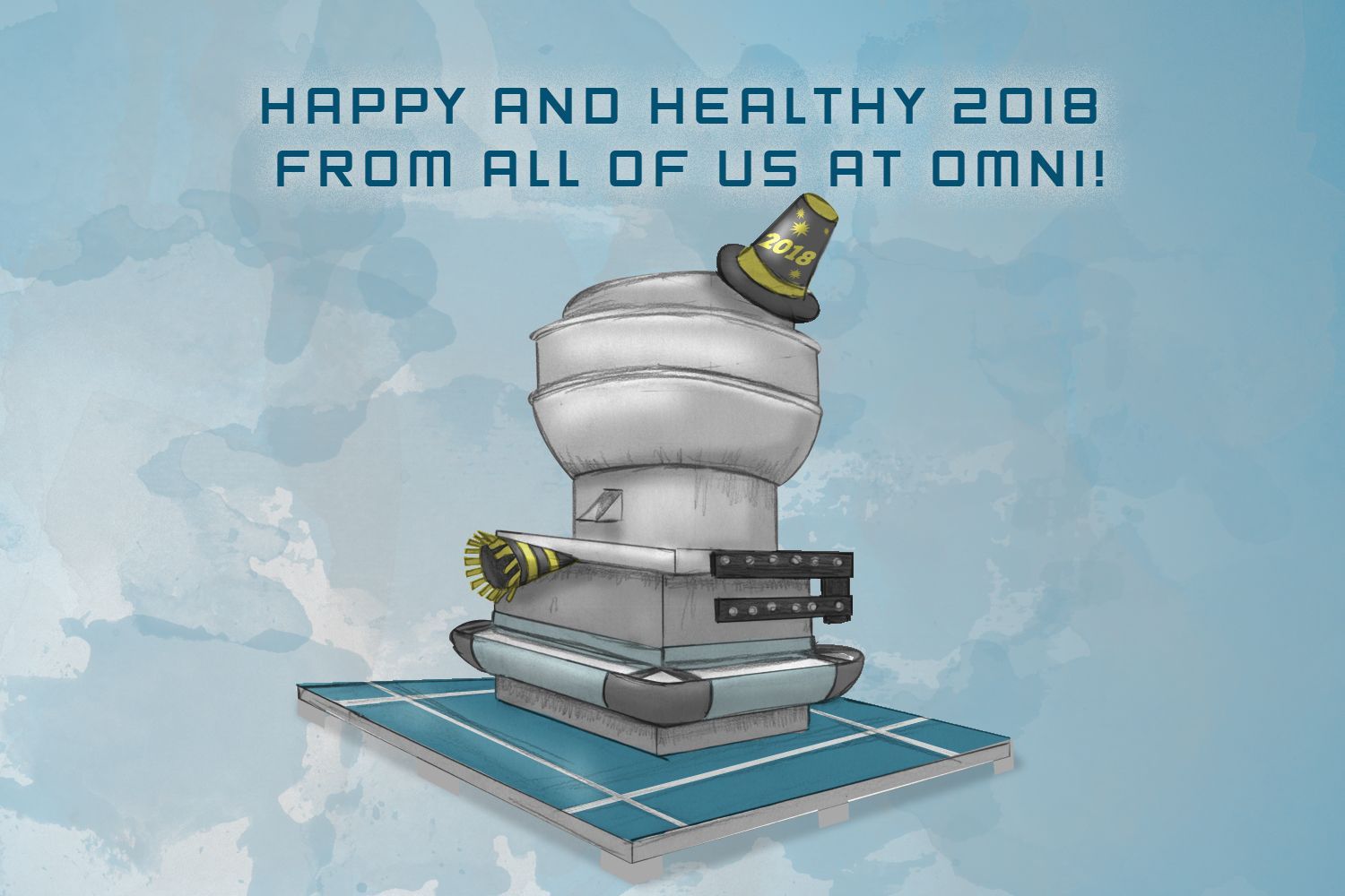 Happy and Healthy 2018 From All of us at Omni!