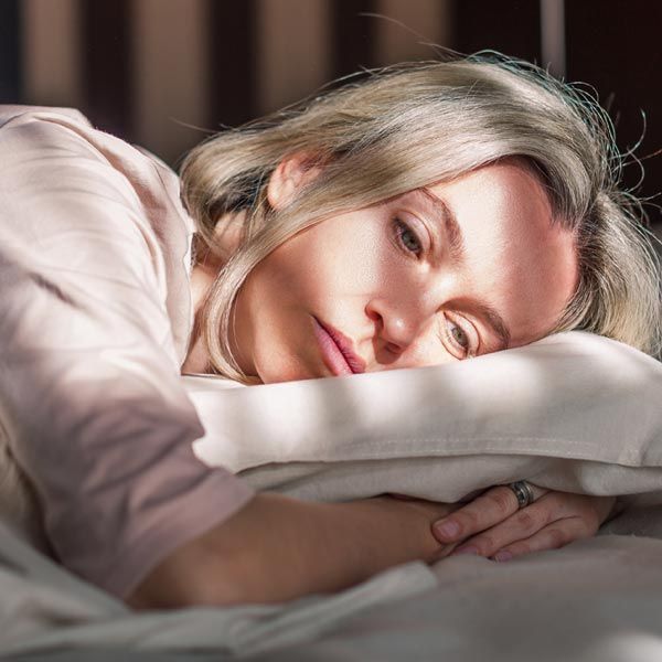woman with fatigue from non-alcohol fatty liver disease