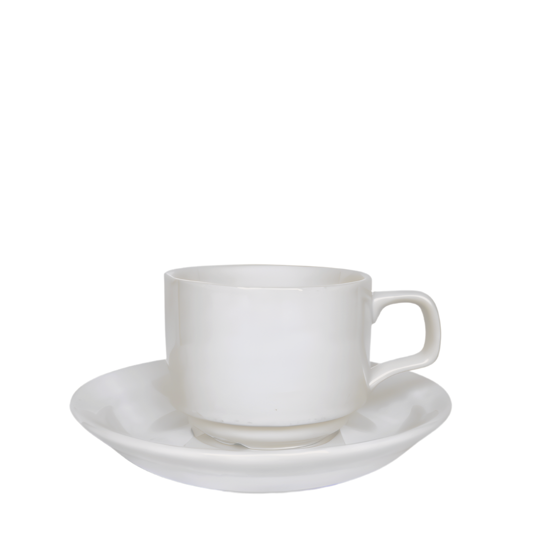 Basics - Cup And Saucer — Northern Rivers Wedding & Event Hire in Goonellabah, NSW