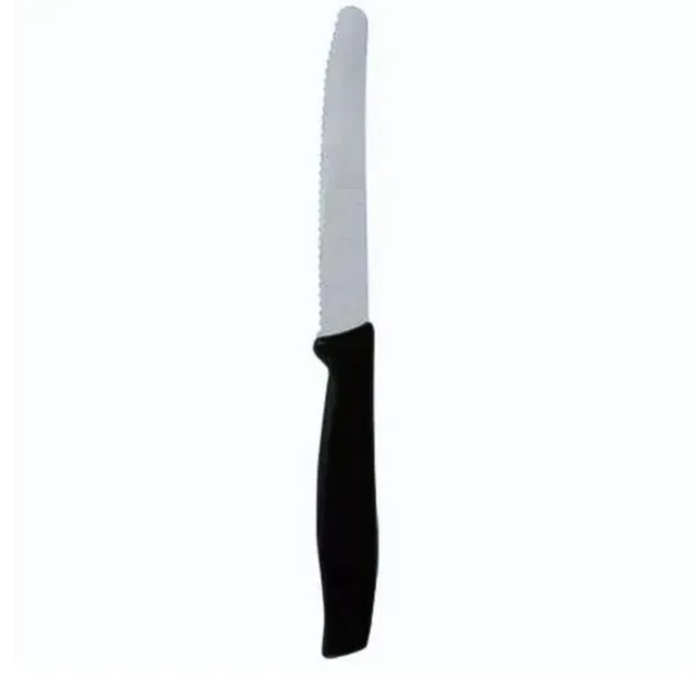 Everyday Princess - Knife - Steak (Black Handle) — Northern Rivers Wedding & Event Hire in Goonellabah, NSW