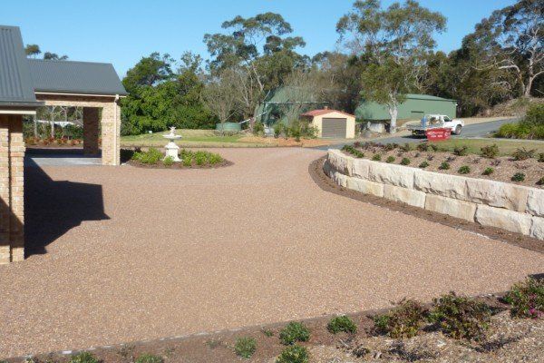 clear area for driving