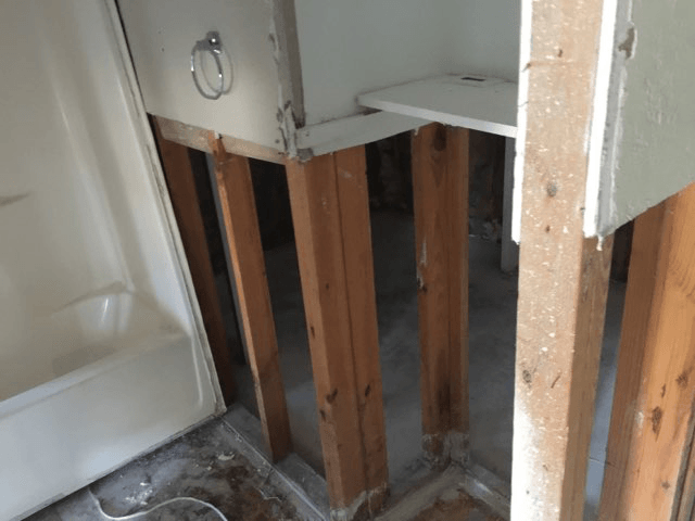 bath flood damage restoration
