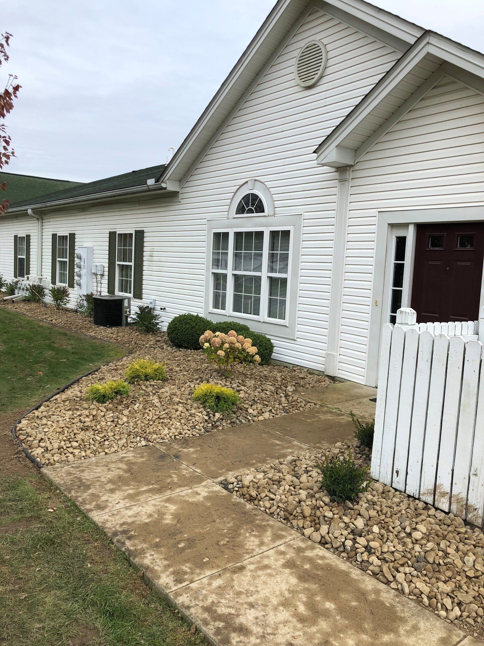 Front yard Landscaping — Monthly Lawn Care in Edinburg, PA