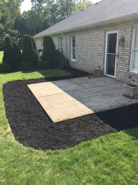 Affordable Landscape Contractor — Front Patio in Edinburg, PA
