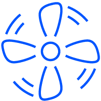 icona ventola d'aria