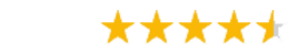 A row of yellow stars on a white background.
