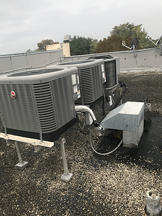 Newly Installed HVAC Units On Roof — Pompano Beach, FL — Top Notch AC Services